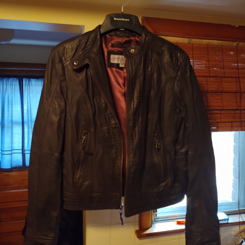 Women's Moto Jacket, MD